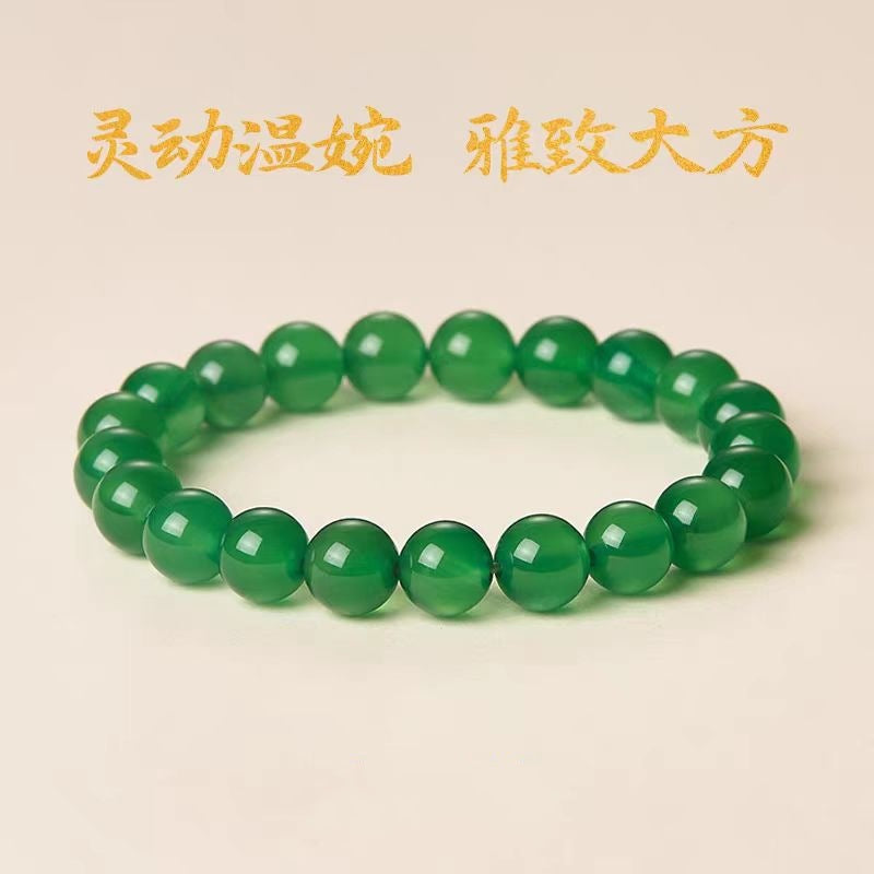 Natural Colorful Aquamarine Bracelet Aquamarine Crystal Agate Bracelet Unisex Good Luck Bracelet Wholesale